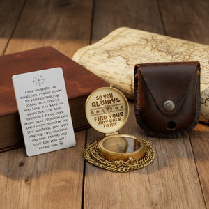 Personalized Engraved Viking Compass - Gpb26040