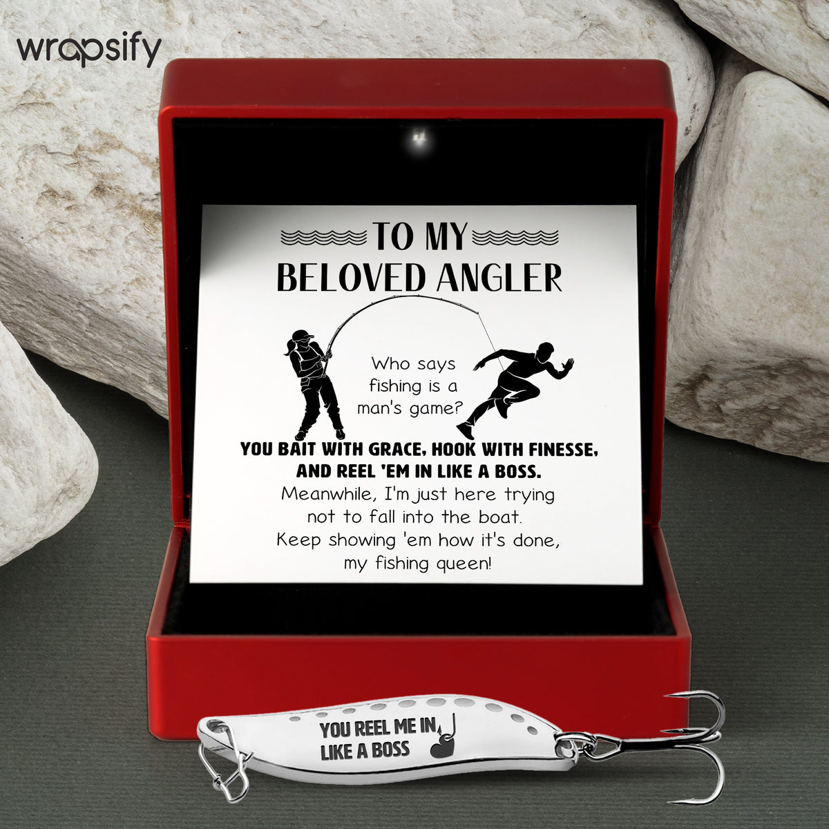 Fishing Lures - Fishing - To My Beloved Angler - You Bait With Grace - Gfaa13011