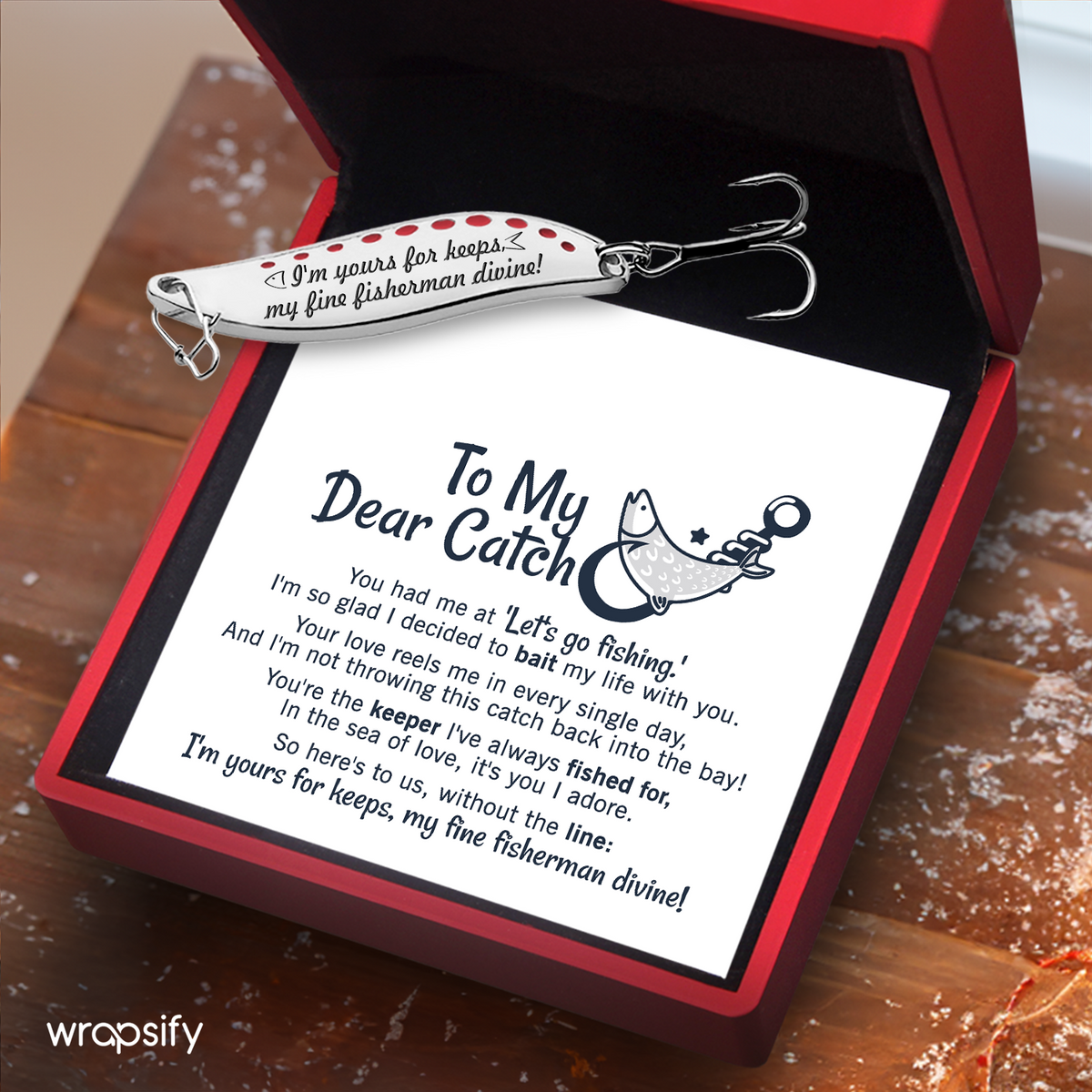 Fishing Lures - Fishing - To My Man - Let's Go Fishing - Gfaa26010