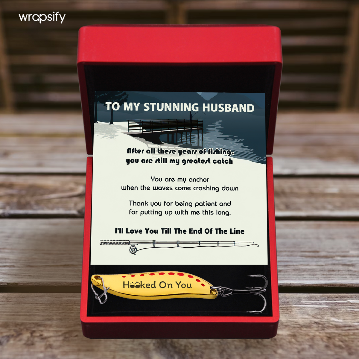 Fishing Lures - Fishing - To My Husband - After All These Years Of Fishing - Gfaa14007