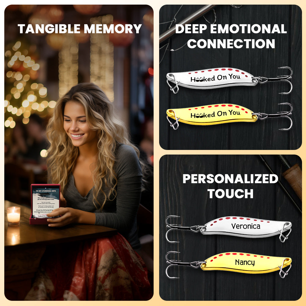 Make Wife's Everyday Epic! Personalized Fishing Lures for Devoted Angl -  Wrapsify