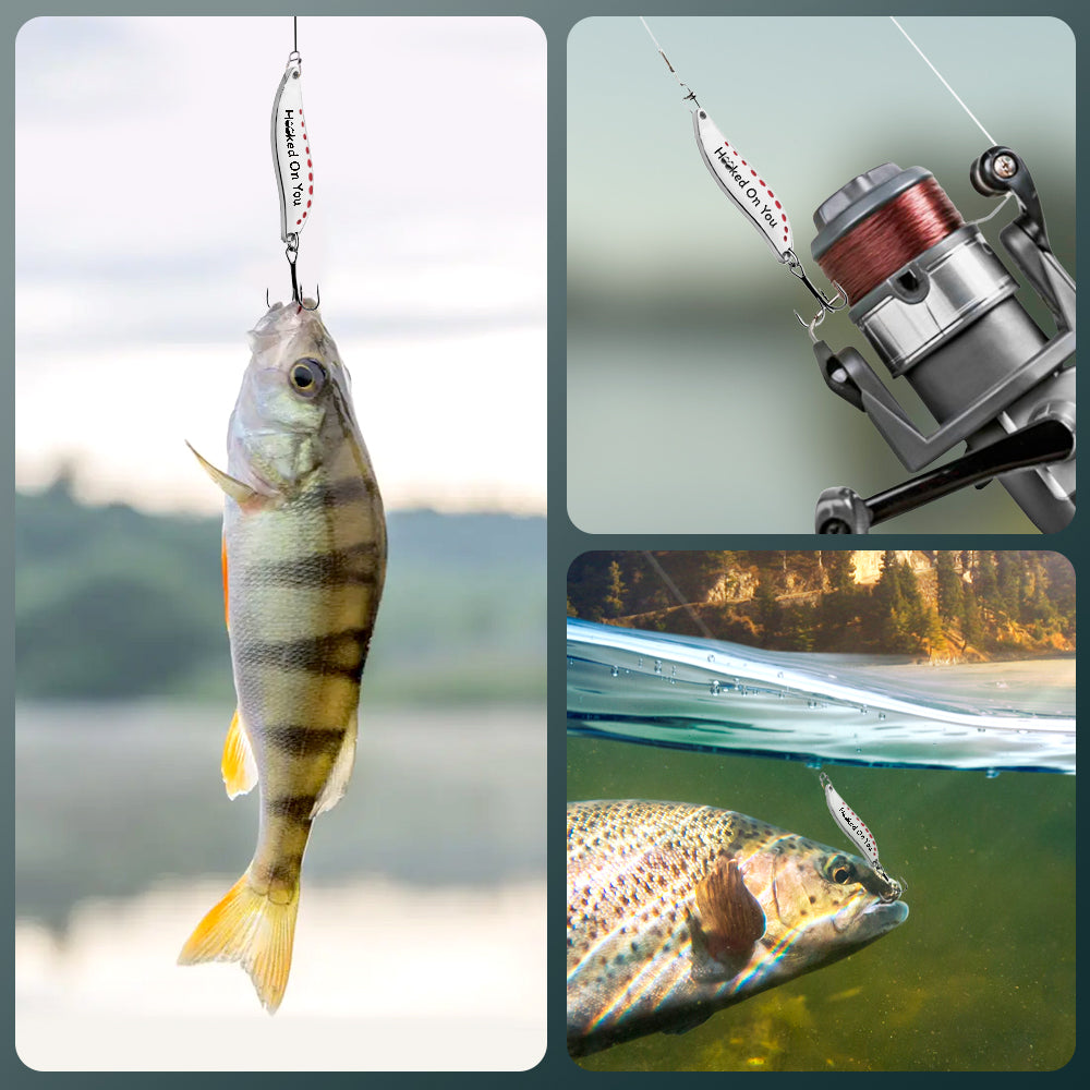 Wrapsify Personalized Fishing Lures for Anglers - Fishing Baits & Lures Gifts For Wife - Gfaa15001