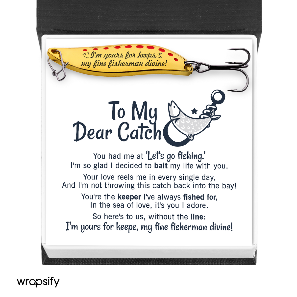 Fishing Lures - Fishing - To My Man - Let's Go Fishing - Gfaa26010