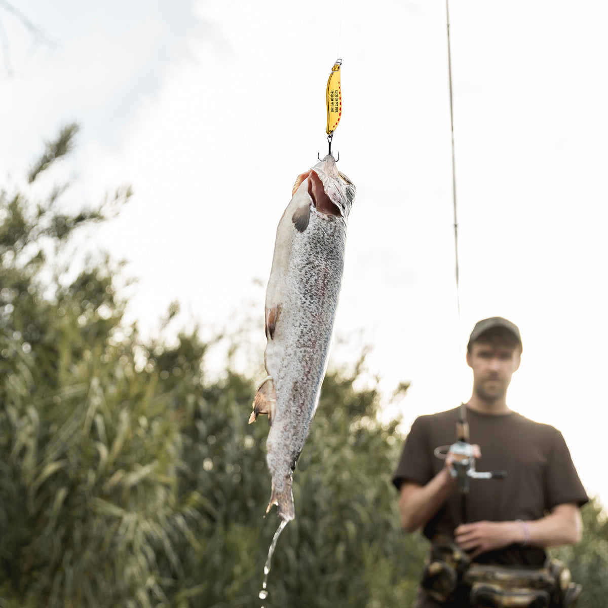 Spoon Fishing Lure - Fishing - To My Myself - Luck On My Side - Gfaa34004