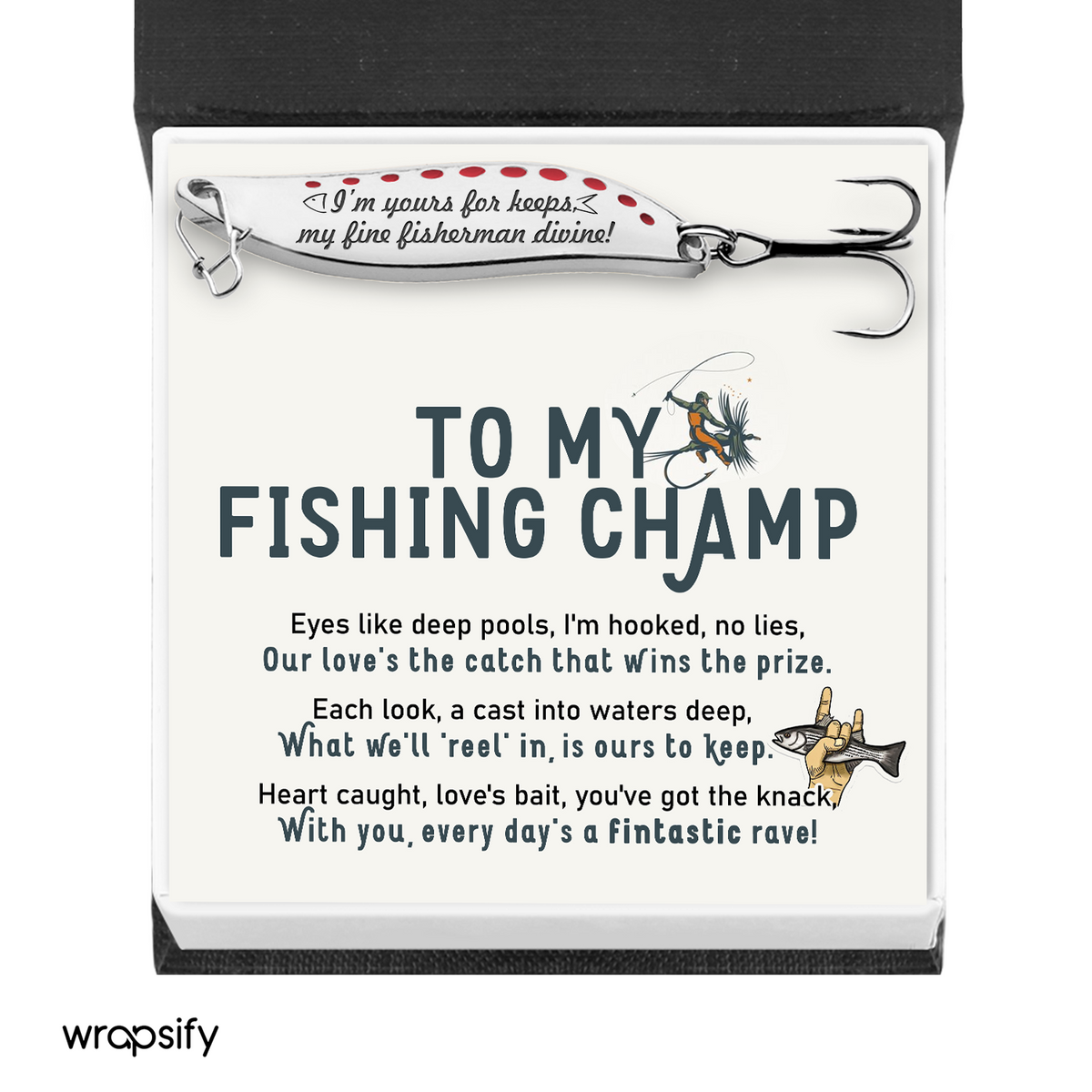 Fishing Lures - Fishing - To My Man - Our Love's The Catch That Wins The Prize - Gfaa26012