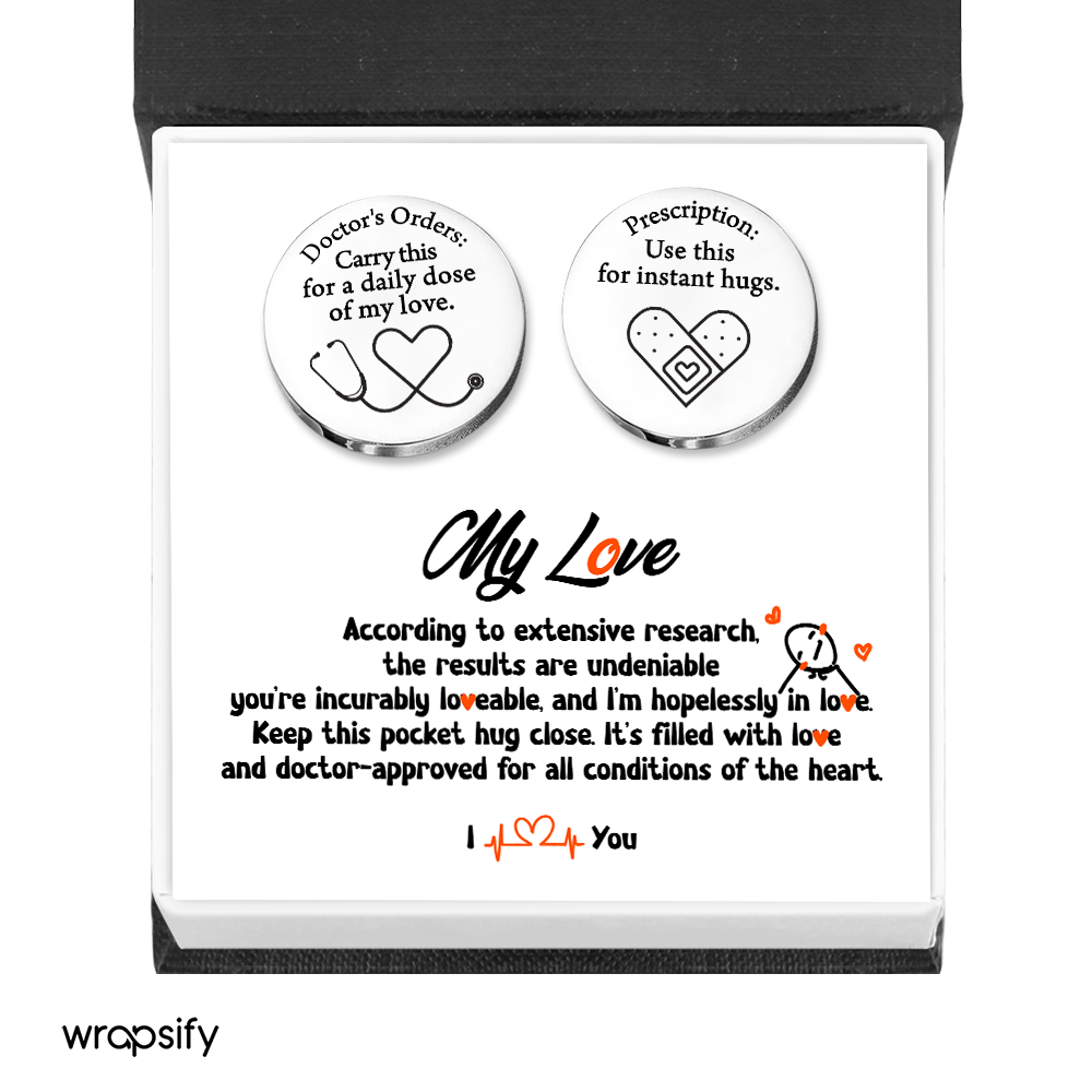 Pocket Hug Set - Family - To My Love - You're Incurably Loveable - Gnqd13001