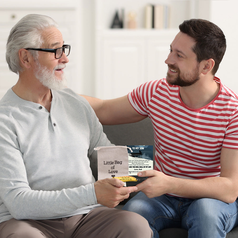 Personalized Spoon Fishing Lure - Fishing - To My Son - You Are The Reel Deal Of My Life - Gfaa16018