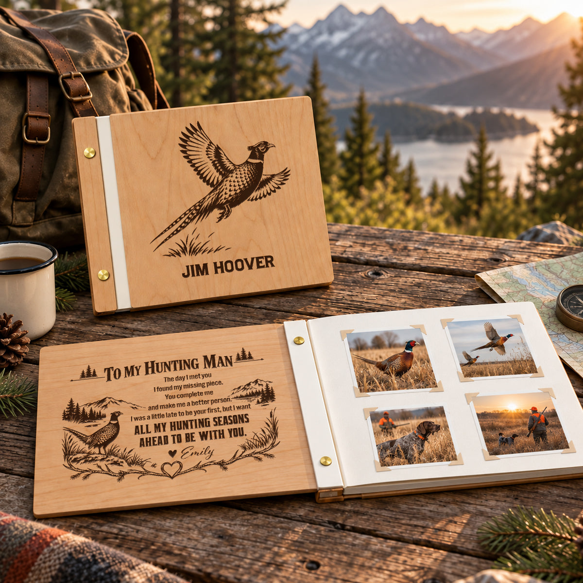 Personalized Hunting Adventure Book For Him - Gdpa26011