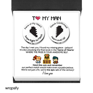 Pocket Hug Set - Family - To My Man - We're The Epic Win Of The Century - Gnqd26004