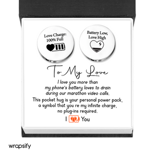 Pocket Hug Set - Family - To My Love - You're My Infinite Charge - Gnqd13002