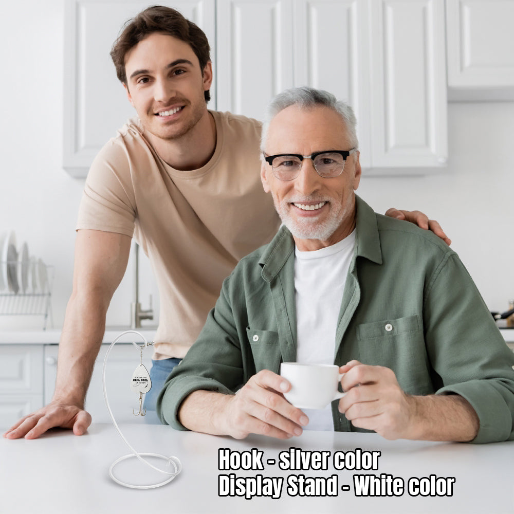 Personalized Engraved Fishing Hook - Fishing - To My Son - You Are The Real Deal Of My Life - Gfa16007