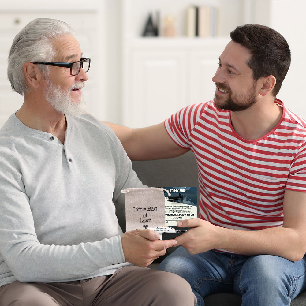 Personalized Spoon Fishing Lure - Fishing - To My Son - You Are The Reel Deal Of My Life - Gfaa16018