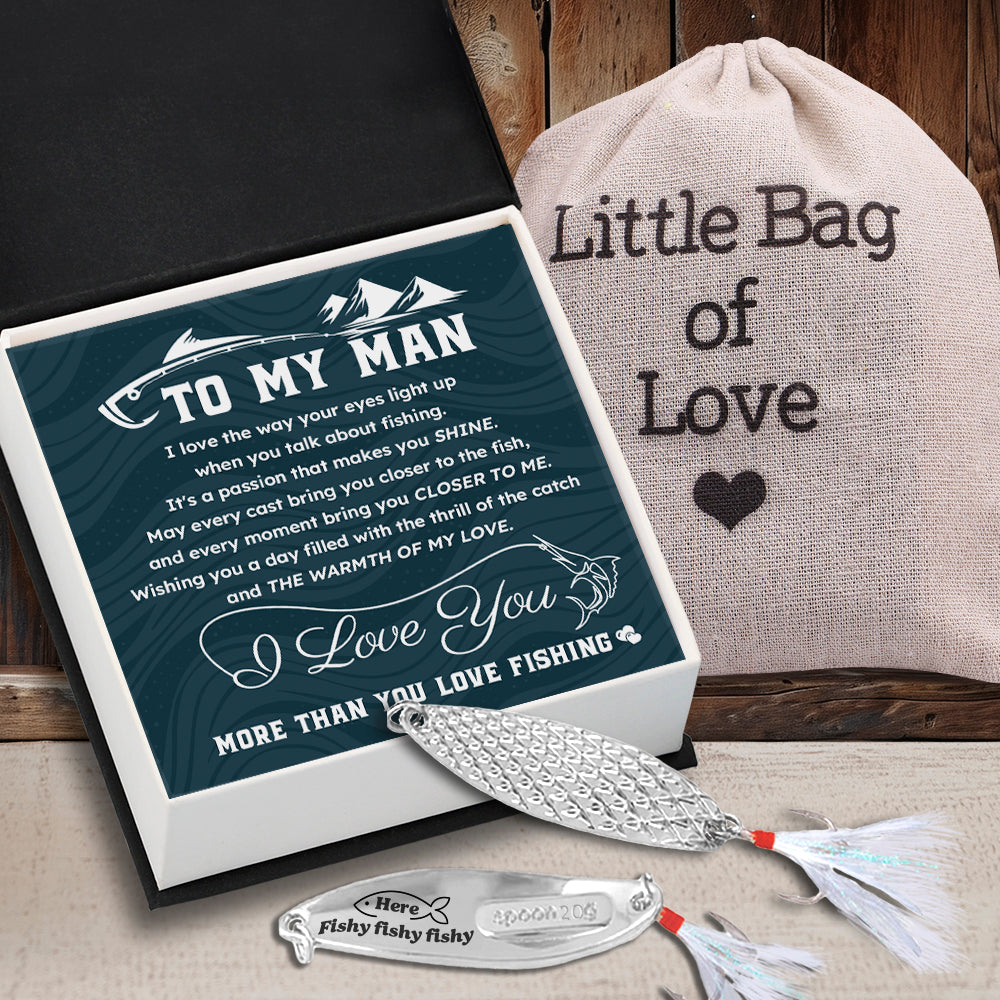 Pineapple Fishing Lure - Fishing - To My Man - I Love You - Gfad26001