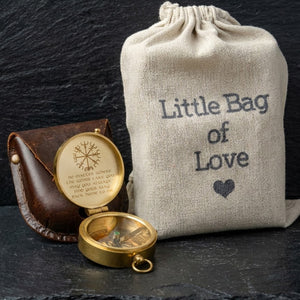 Personalized Engraved Compass - Viking - To My Man - May You Always Find Your Way Back Home To Me - Gpb26277