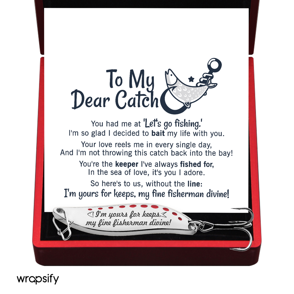 Fishing Lures - Fishing - To My Man - Let's Go Fishing - Gfaa26010