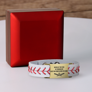 Personalized Baseball Bracelet - Baseball - To My Son - From Dad - How Much I Love You - Gbzj16010