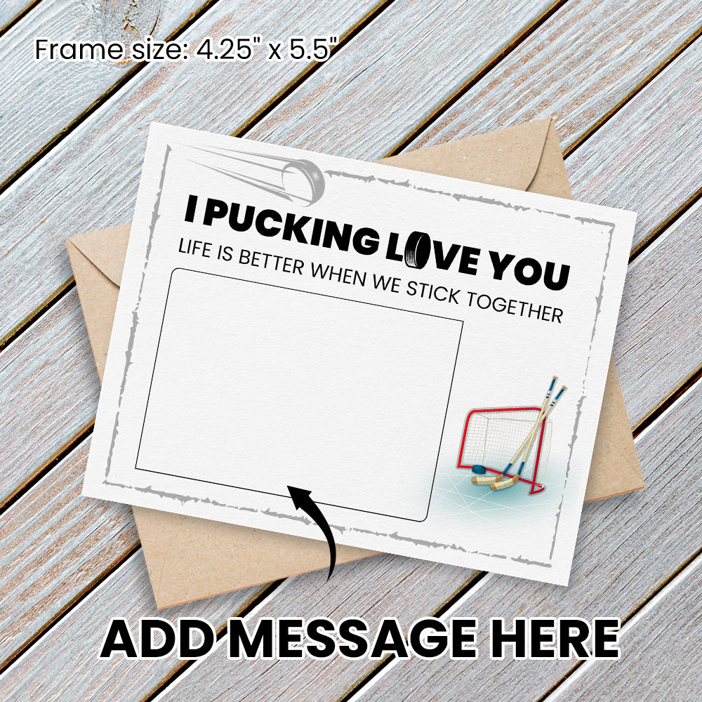 Personalized Hockey Gift Card - Gxt