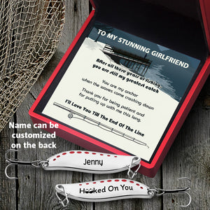 Make Girlfriend's Everyday Epic! Personalized Fishing Lures for Devoted Anglers - Gfaa13009