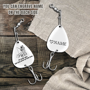 Personalized Engraved Fishing Hook - Fishing - To My Man - Forever Together - Gfa26009