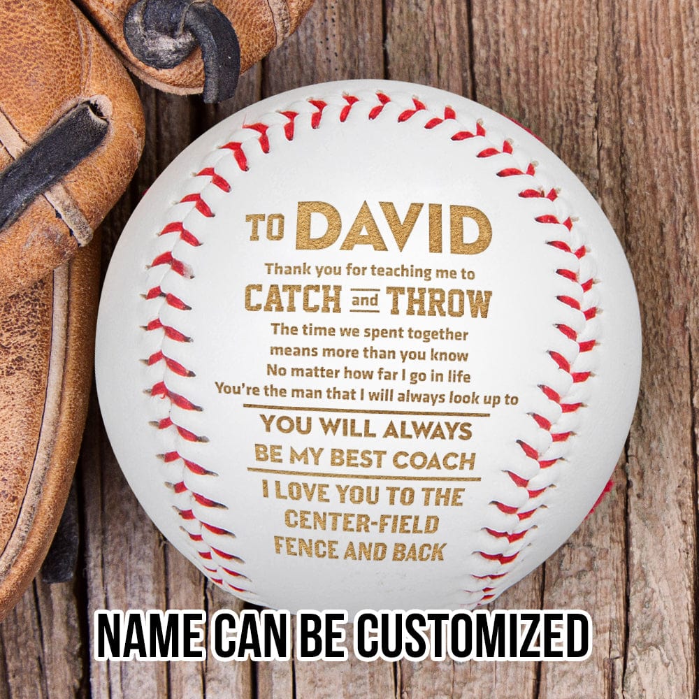 Custom Father's Day baseball sign/plaque