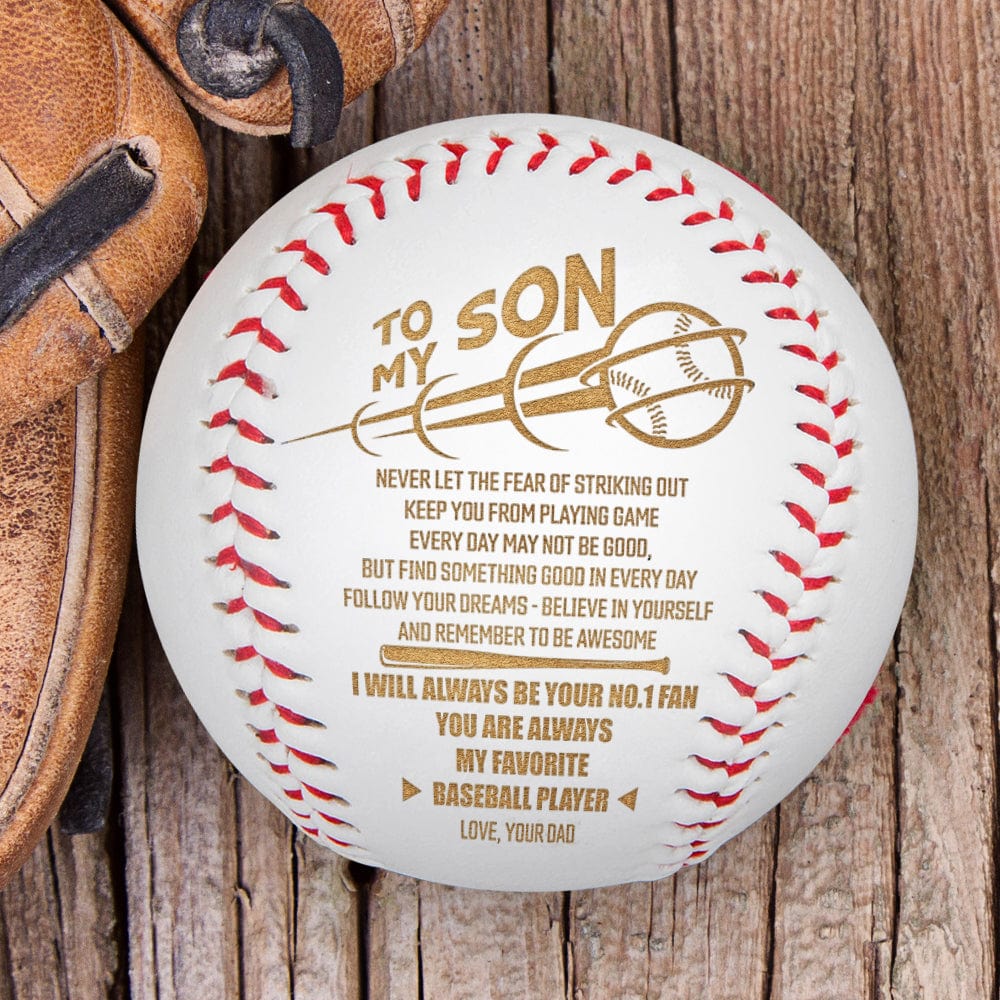 Baseball - Baseball - To My Son - From Dad - Follow Your Dreams - Believe In Yourself - Gaa16019