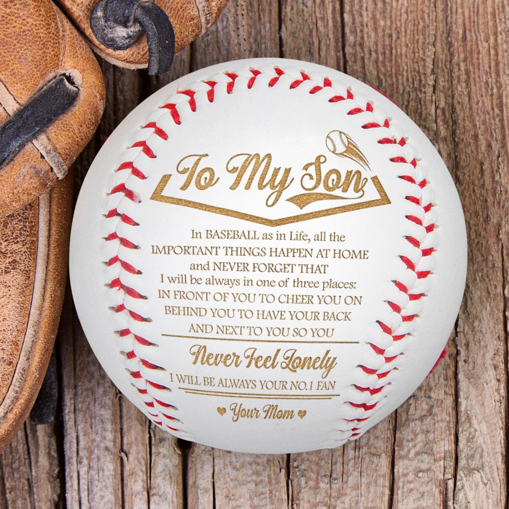 Baseball - Baseball - To My Son - From Mom - I Will Be Always Your No.1 Fan - Gaa16010