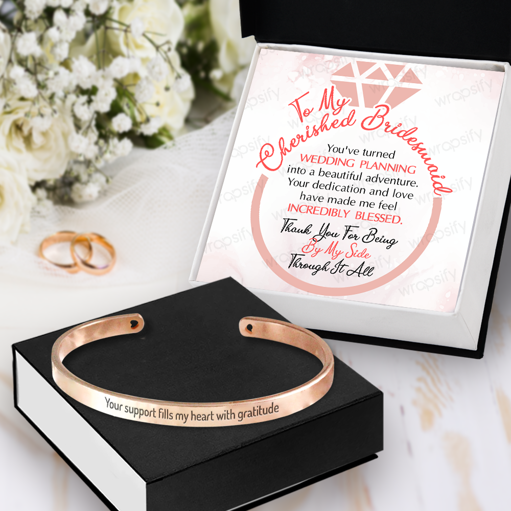 Bridesmaid Bracelet Wedding To Bridesmaid A Beautiful