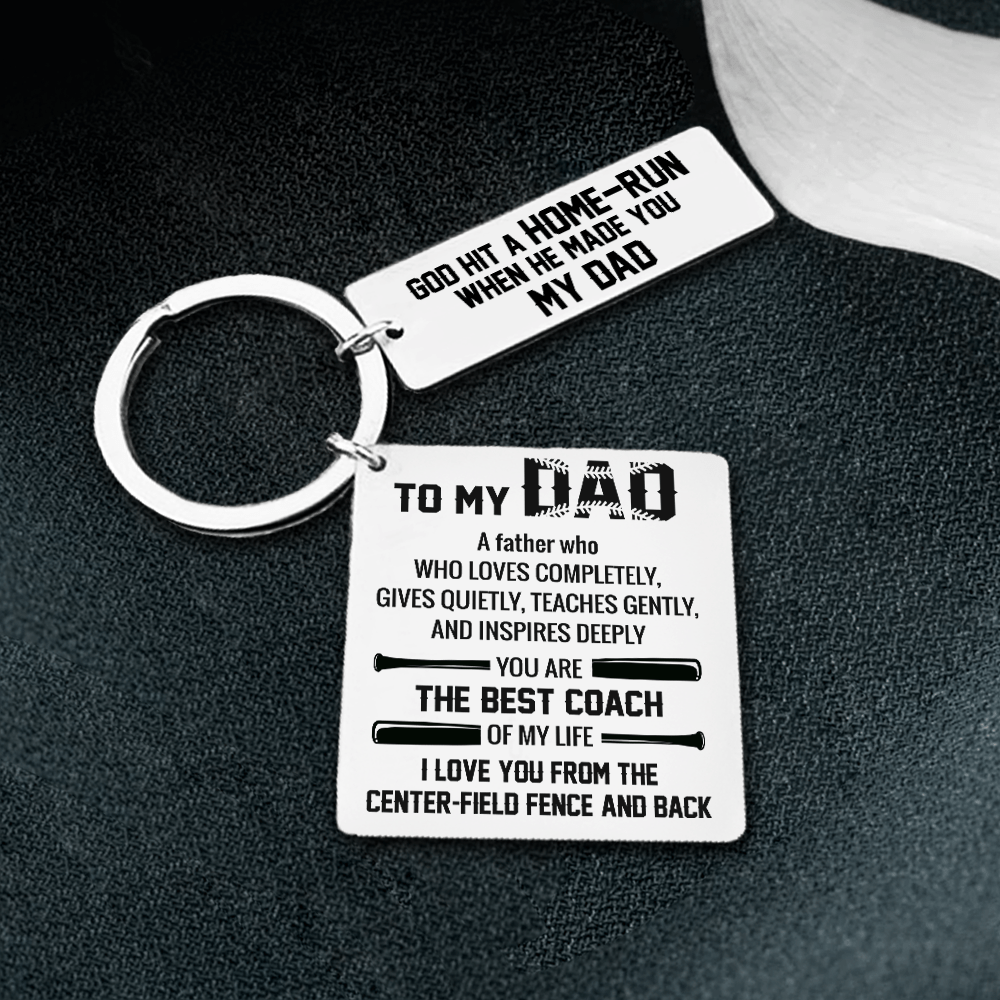 Calendar Keychain - Family - To My Dad - You Are The Best Coach Of My Life - Gkr18028