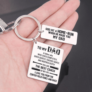 Calendar Keychain - Family - To My Dad - You Are The Best Coach Of My Life - Gkr18028