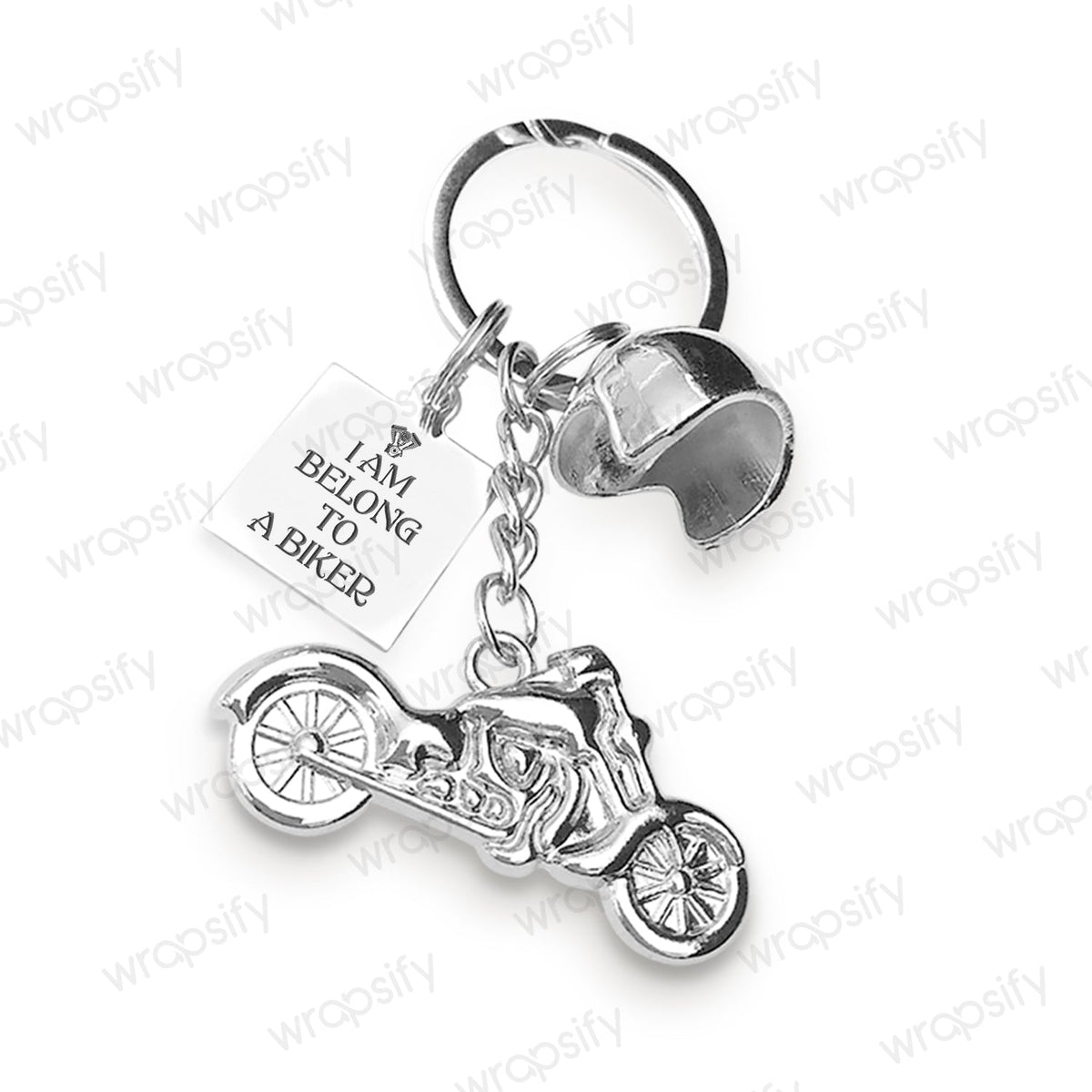 Copy of Classic Bike Keychain - To My Wife - All Of My Lasts To Be With You - Gkt15001