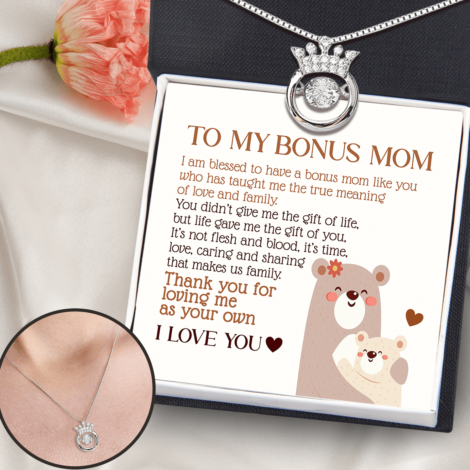 Bonus mom necklace deals