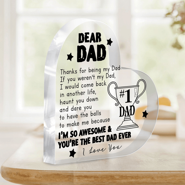 Happy Father's Day Thanks For Being My Dad - Gift For Dad, Gift For Fa -  Pawfect House