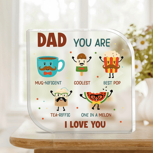 Crystal Plaque - Family - To My Dad - You Are Mug-Nificent - Gznf18065