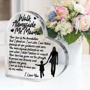 Crystal Plaque - Family - To My Mom - I Am So Lucky To Have You As My Mother - Gznf19041