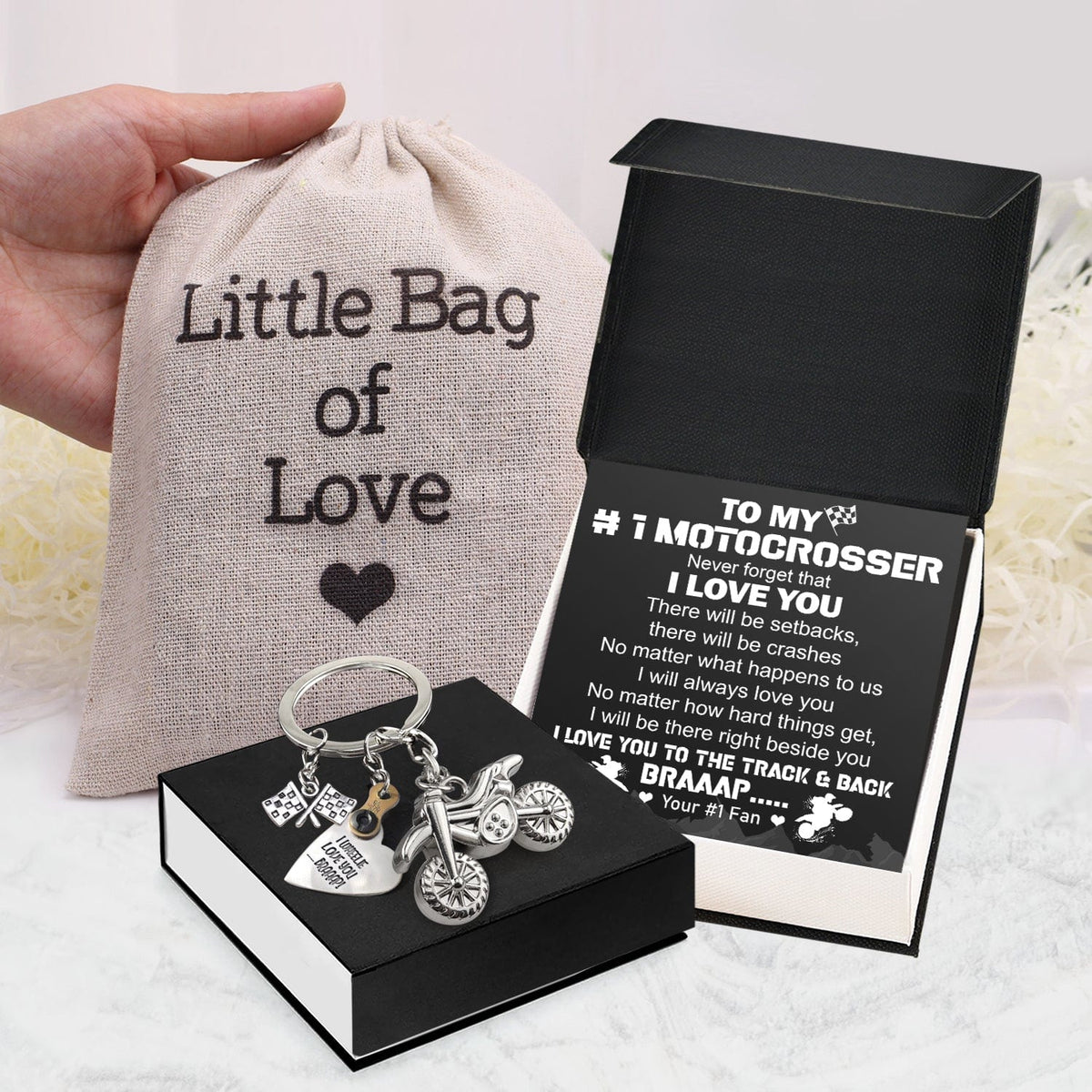 Dirt Bike Rider & Motocross Rider - Biker - To My #1 Motocrosser - Never Forget That I Love You - Gkex12001