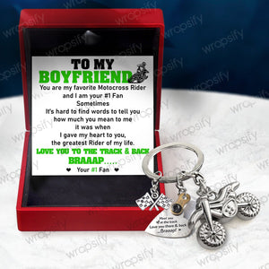 Dirt Bike Rider & Motocross Rider - Biker - To My Boyfriend - The Greatest Rider Of My Life - Gkex12008