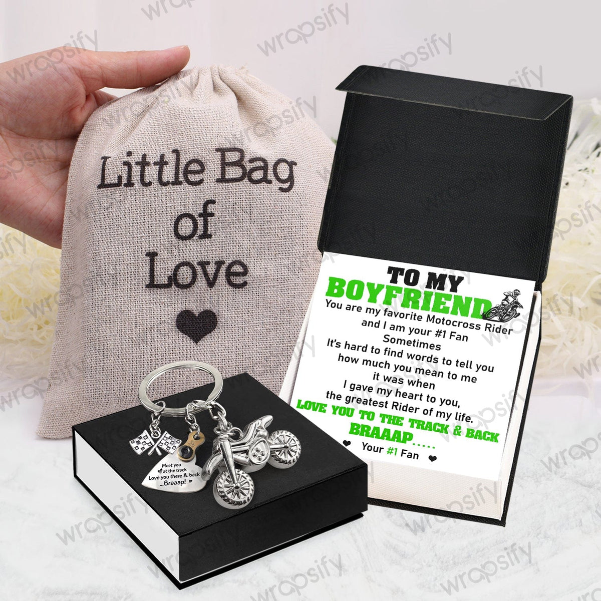 Dirt Bike Rider & Motocross Rider - Biker - To My Boyfriend - The Greatest Rider Of My Life - Gkex12008