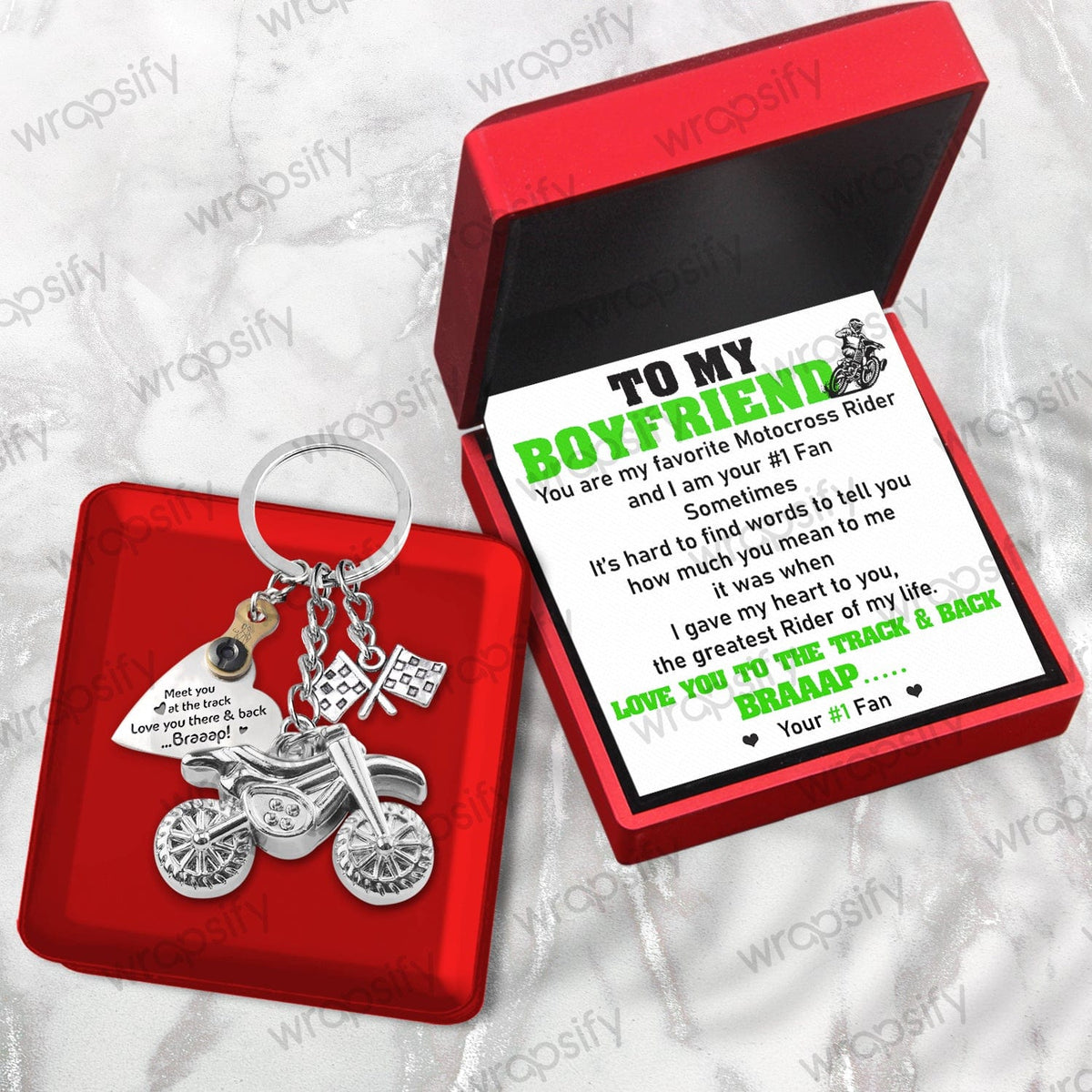 Dirt Bike Rider & Motocross Rider - Biker - To My Boyfriend - The Greatest Rider Of My Life - Gkex12008