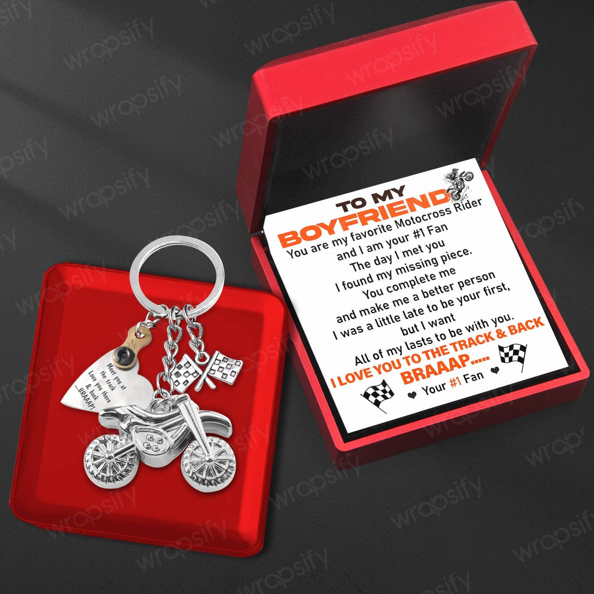 Dirt Bike Rider & Motocross Rider - Biker - To My Boyfriend - You Are My Favorite Motocross Rider - Gkex12004