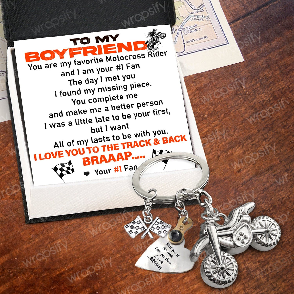 Dirt Bike Rider & Motocross Rider - Biker - To My Boyfriend - You Are My Favorite Motocross Rider - Gkex12004