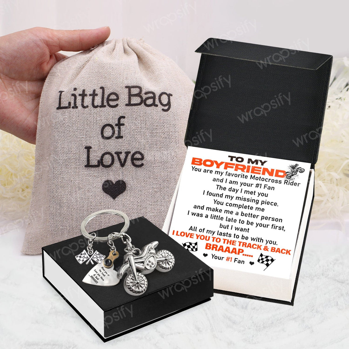 Dirt Bike Rider & Motocross Rider - Biker - To My Boyfriend - You Are My Favorite Motocross Rider - Gkex12004