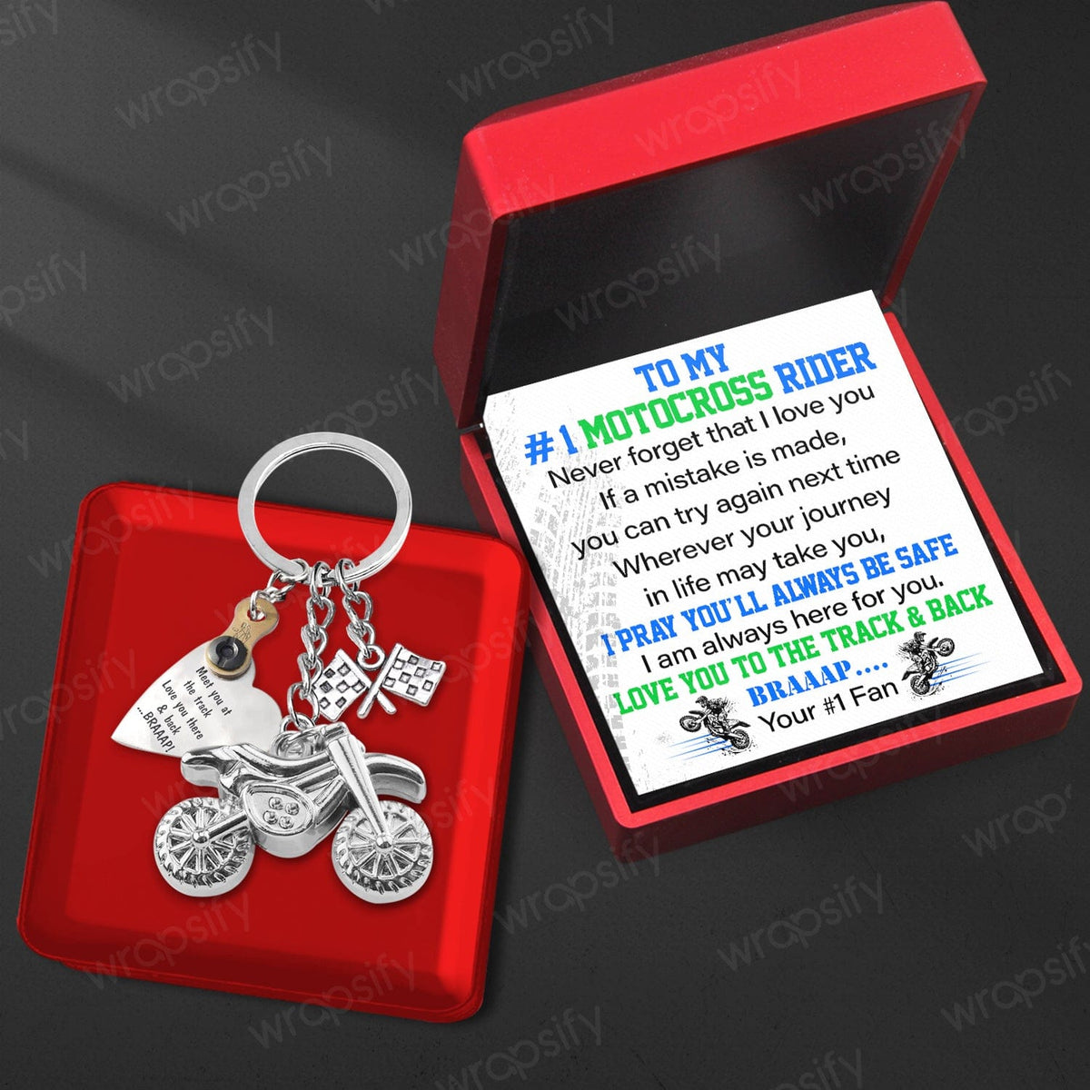 Dirt Bike Rider & Motocross Rider - Biker - To My Motocrosser - I Am Always Here For Fou - Gkex12003