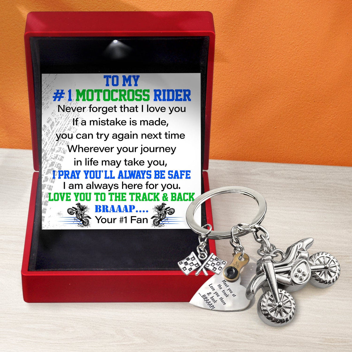 Dirt Bike Rider & Motocross Rider - Biker - To My Motocrosser - I Am Always Here For Fou - Gkex12003