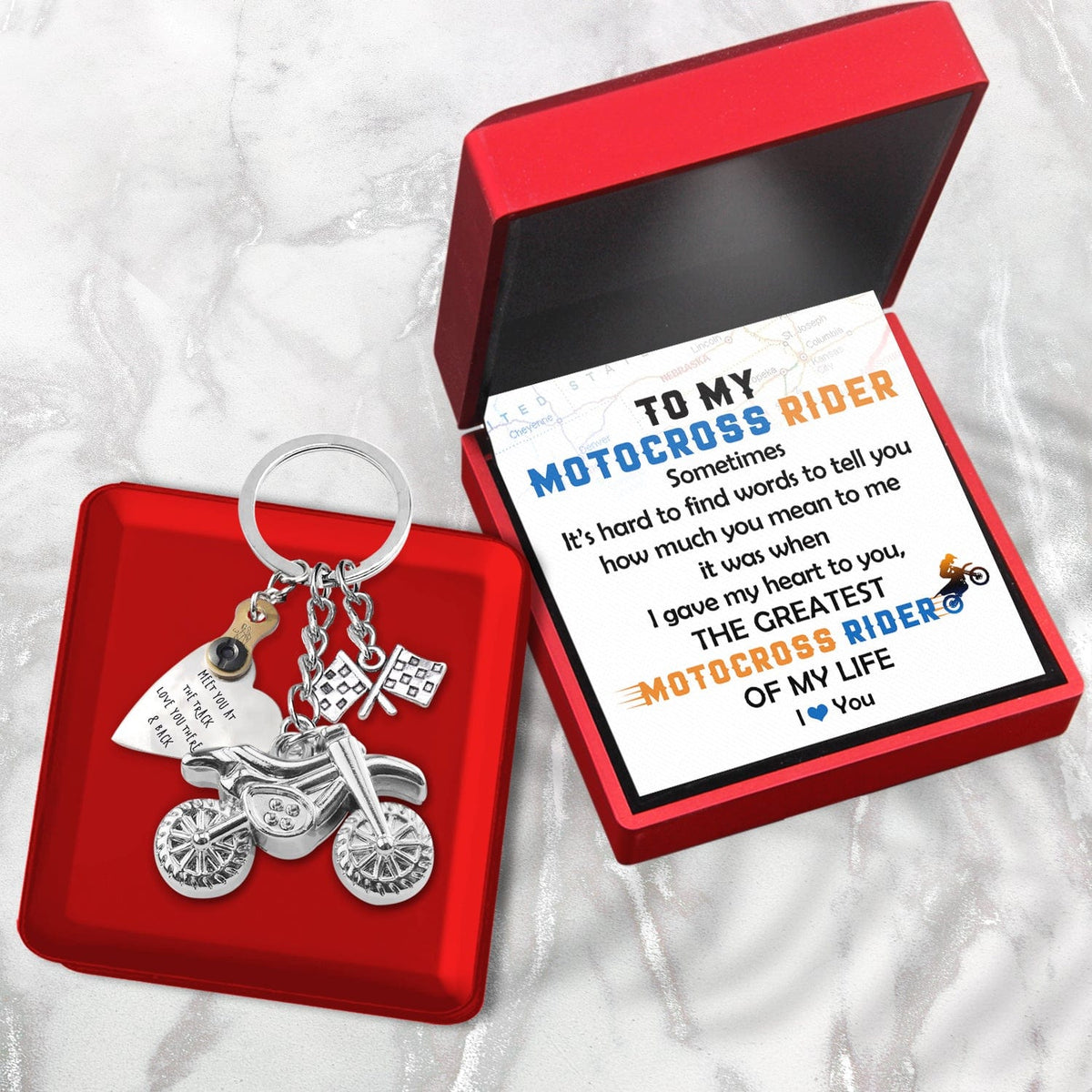 Dirt Bike Rider & Motocross Rider - Biker - To My Motocrosser - The Greatest Motocross Rider Of My Life - Gkex12002