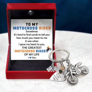 Dirt Bike Rider & Motocross Rider - Biker - To My Motocrosser - The Greatest Motocross Rider Of My Life - Gkex12002