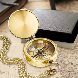 Engraved Compass - Gift - Gpb34014