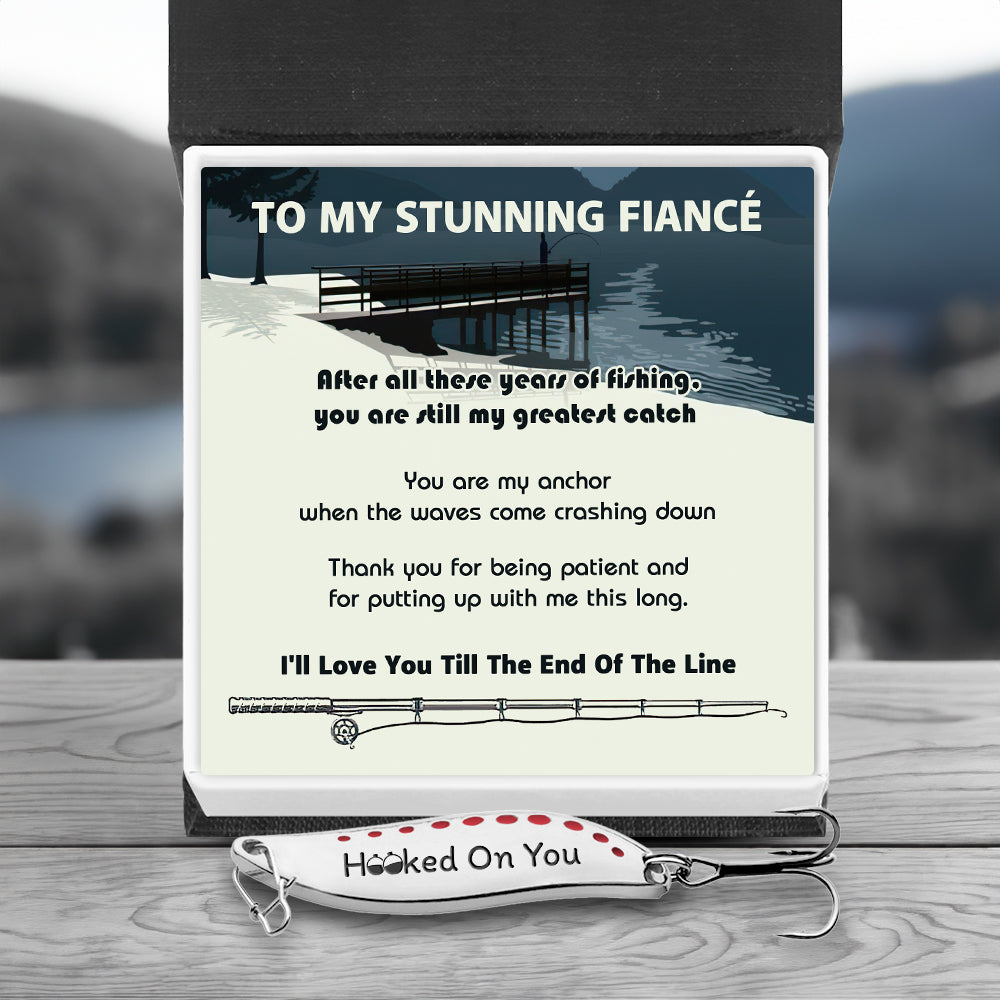 Fishing Spoon Lure - Fishing - To My Fiancé - You Are The Greatest Catch - Gfaa24001