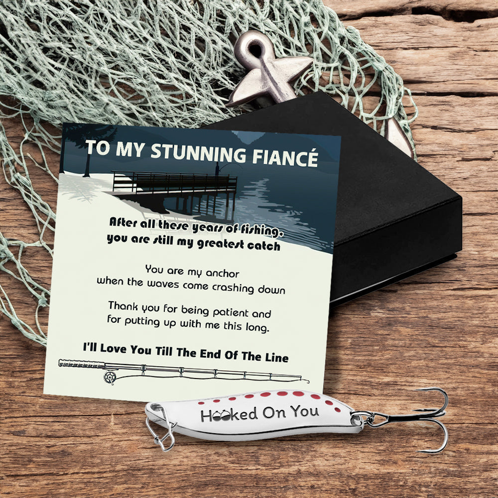Fishing Spoon Lure - Fishing - To My Fiancé - You Are The Greatest Catch - Gfaa24001