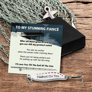 Fishing Spoon Lure - Fishing - To My Fiancé - You Are The Greatest Catch - Gfaa24001