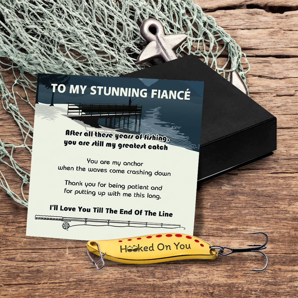 Fishing Spoon Lure - Fishing - To My Fiancé - You Are The Greatest Catch - Gfaa24001